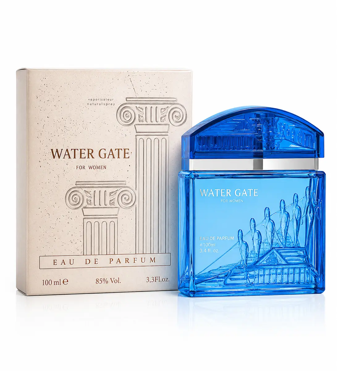 Water Gate Eau de Parfum - Elegant Floral Aquatic Women's Fragrance (100ml) gallery image 1
