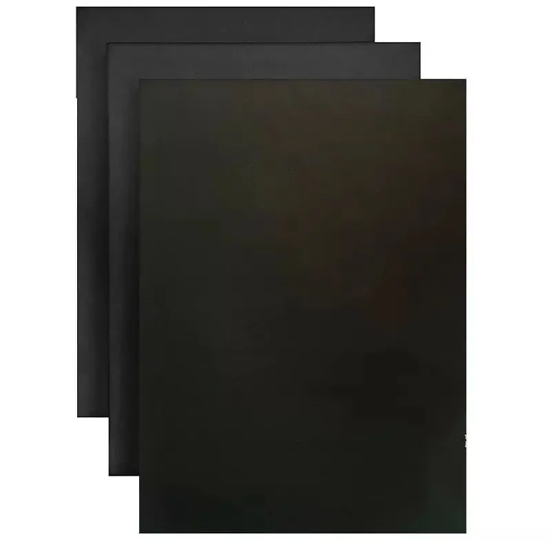 Polyurethane Reusable Lipo Foam Sheets Post-Surgery Body Support - 3 Pack - Black gallery image 1