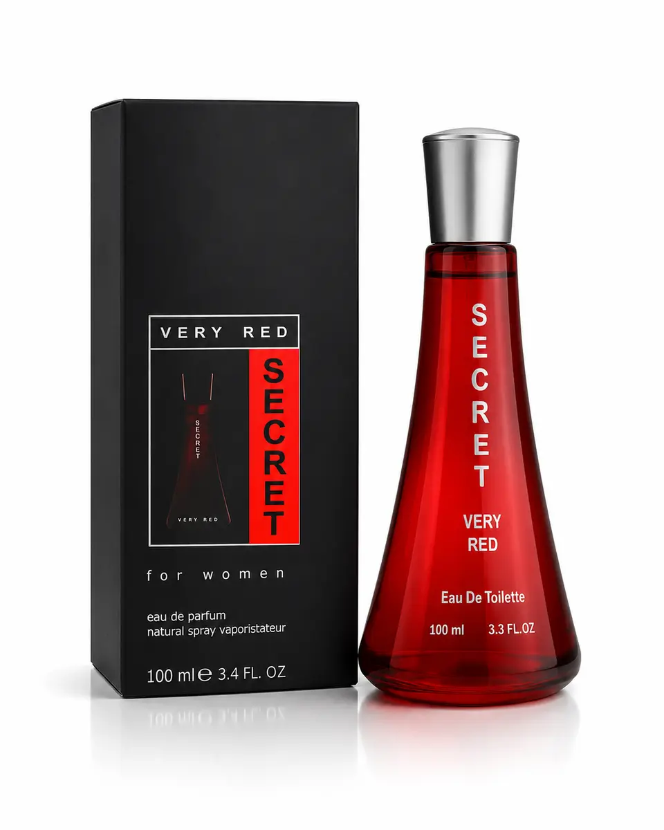 Very Red Secret for Women Eau de Toilette 100ml Long-Lasting Perfume gallery image 2
