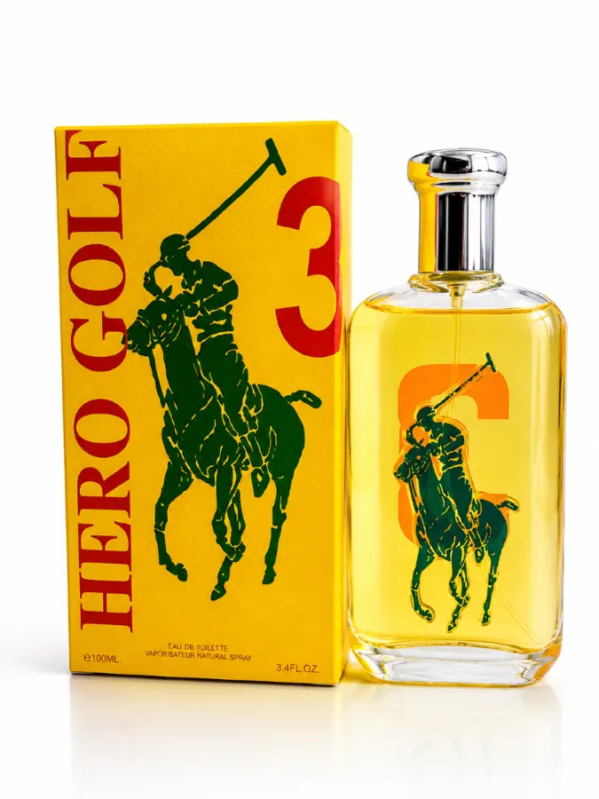 Hero Golf 3 Eau de Toilette - Sporty Fresh Men's Fragrance (100ml) gallery image 3
