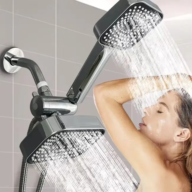 Premium Rainfall Shower System with High Pressure Hand Shower gallery image 5