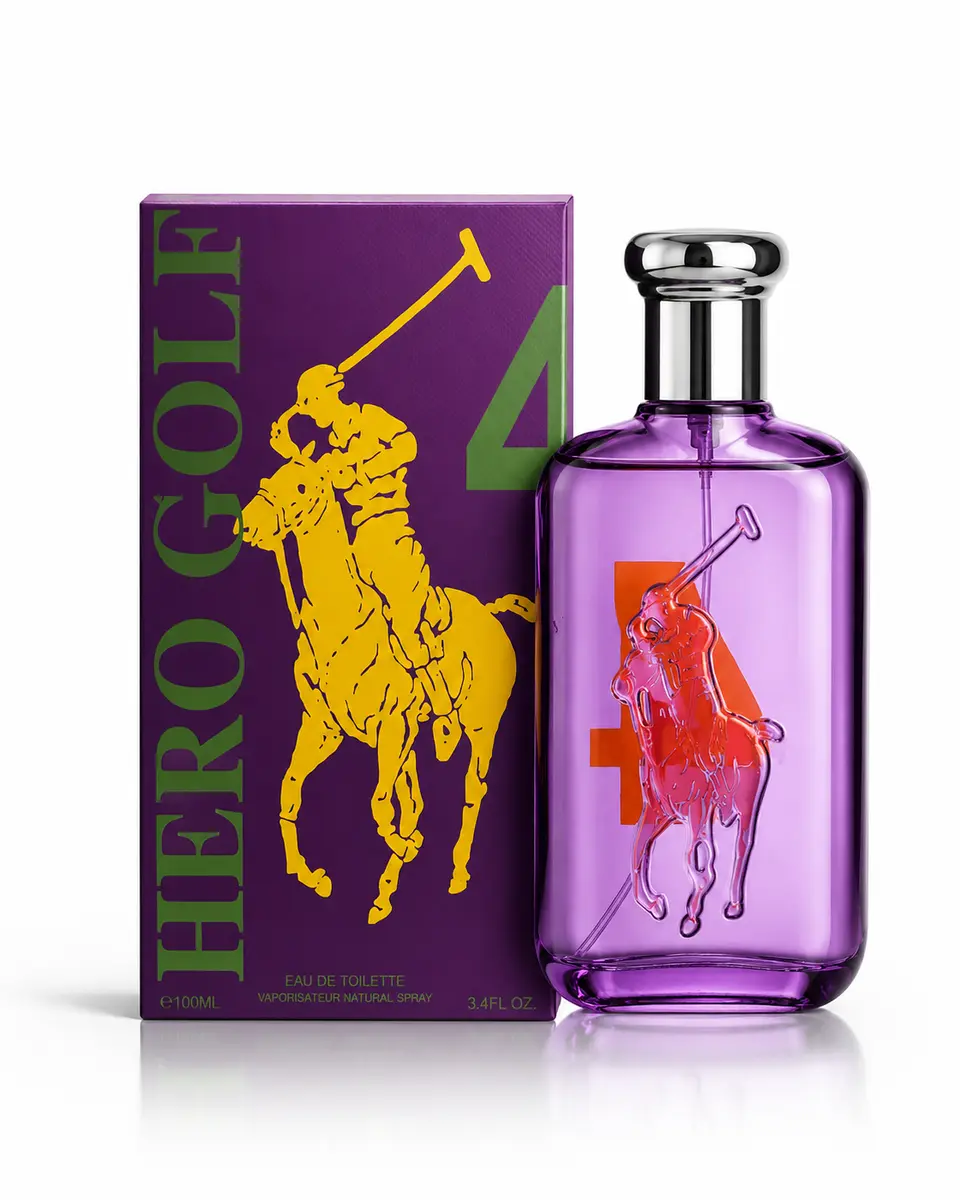 Hero Golf 4 Eau de Toilette - Sporty Men's Fragrance 100ml gallery image 2
