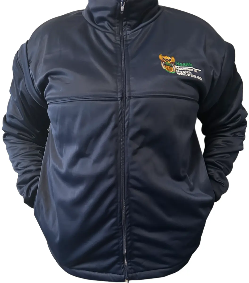 Premium Navy Nursing Jacket - Removable Sleeves (Long & Short Sleeve) gallery image 5