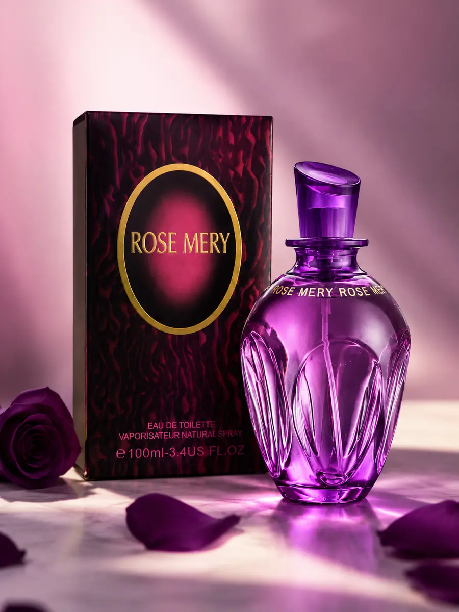 Rose Mery Eau de Toilette - Elegant Floral Fragrance For Women gallery image 3