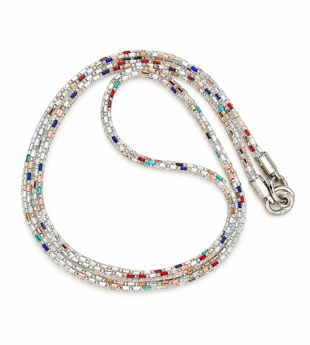 Luxury Crystal Rhinestone Phone Lanyard & Keychain Strap with 2 Adapters gallery image 3