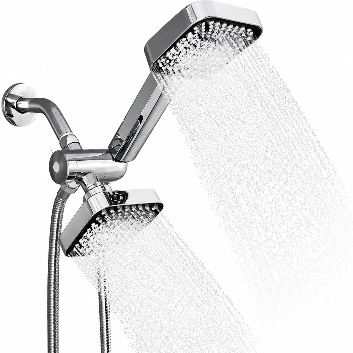 Premium Rainfall Shower System with High Pressure Hand Shower gallery image 1