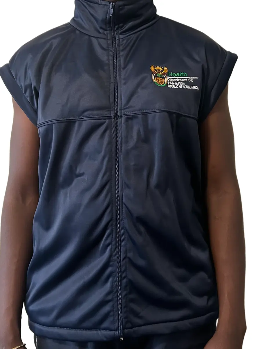 Premium Navy Nursing Jacket - Removable Sleeves (Long & Short Sleeve) gallery image 3