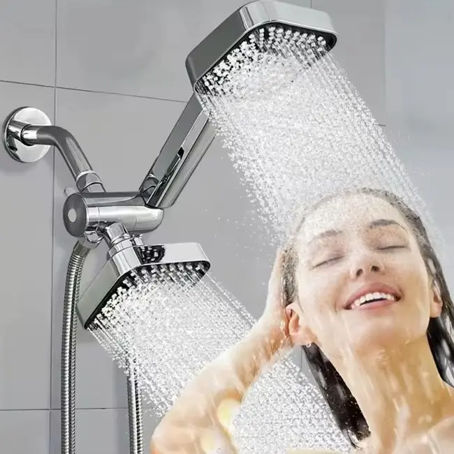 Premium Rainfall Shower System with High Pressure Hand Shower gallery image 4