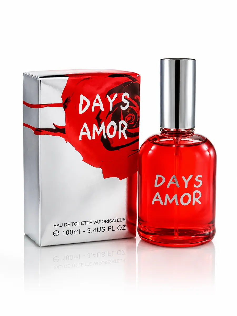 Days Amor Eau de Toilette-Passionate Floral Fruity Women's Fragrance -100ml gallery image 1