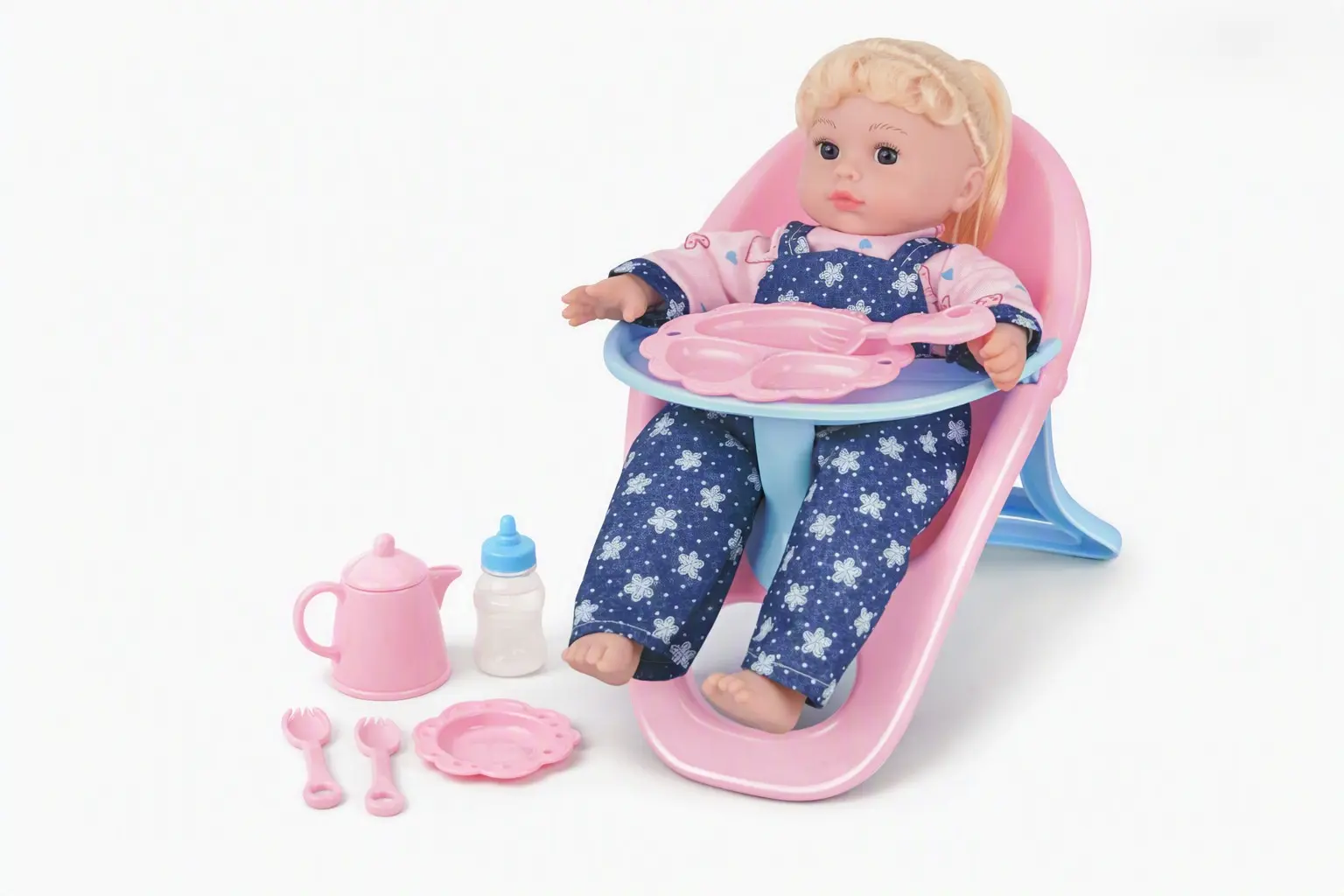 Lovely Doll 2-in-1 Baby Set - Interactive Sound Doll for Ages 3 +