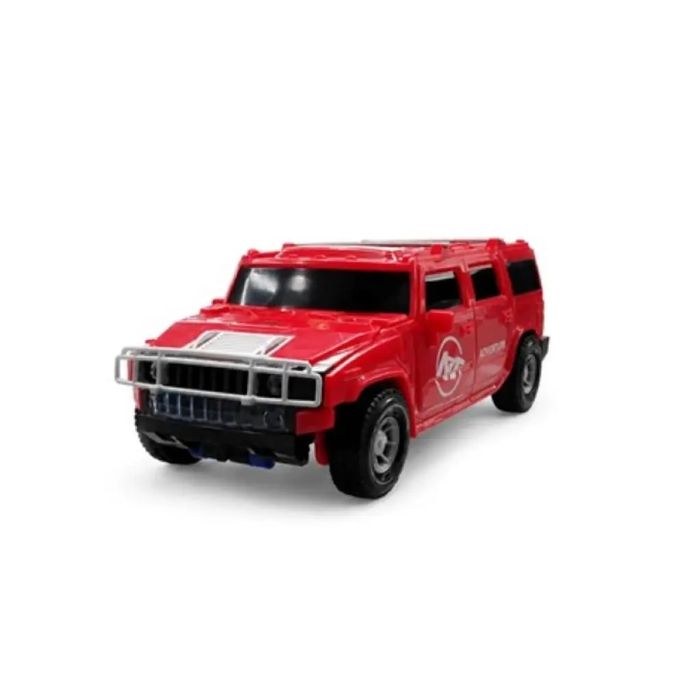 Kids Electric Transforming Robot Car Toy - Deformation Car, 3+ - Red