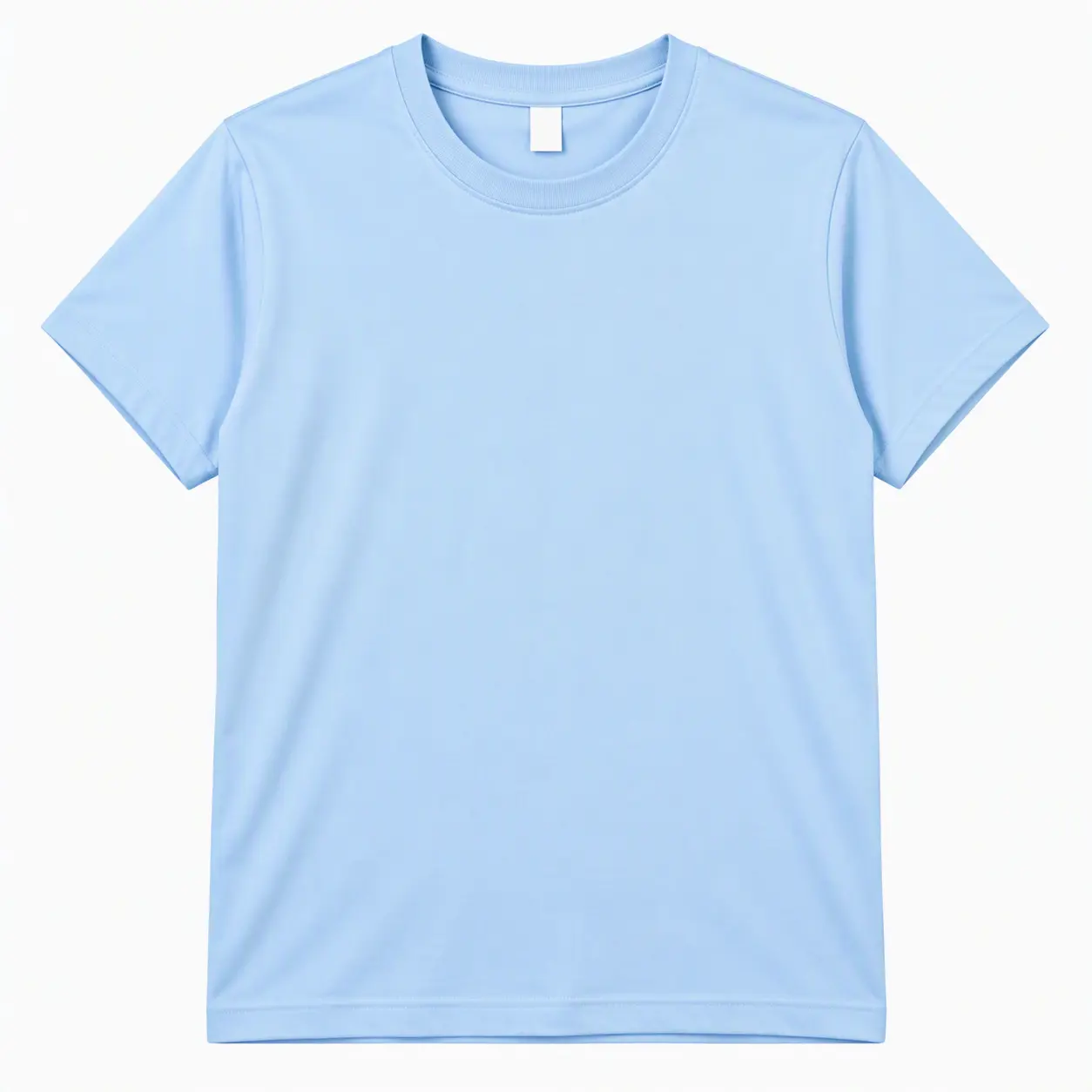 Premium Heavyweight 100% Cotton T-Shirt - Classic Regular Fit - Sky - L