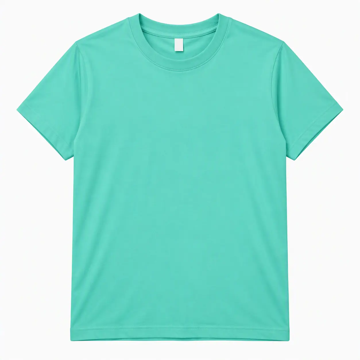 Premium Heavyweight 100% Cotton T-Shirt - Classic Regular Fit - Turquois - XL