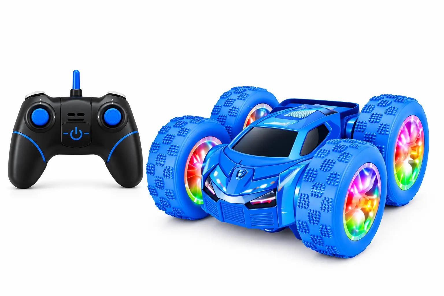 TurboFlip Speed RC Stunt Car - Lightning-Fast Double-Sided Action
