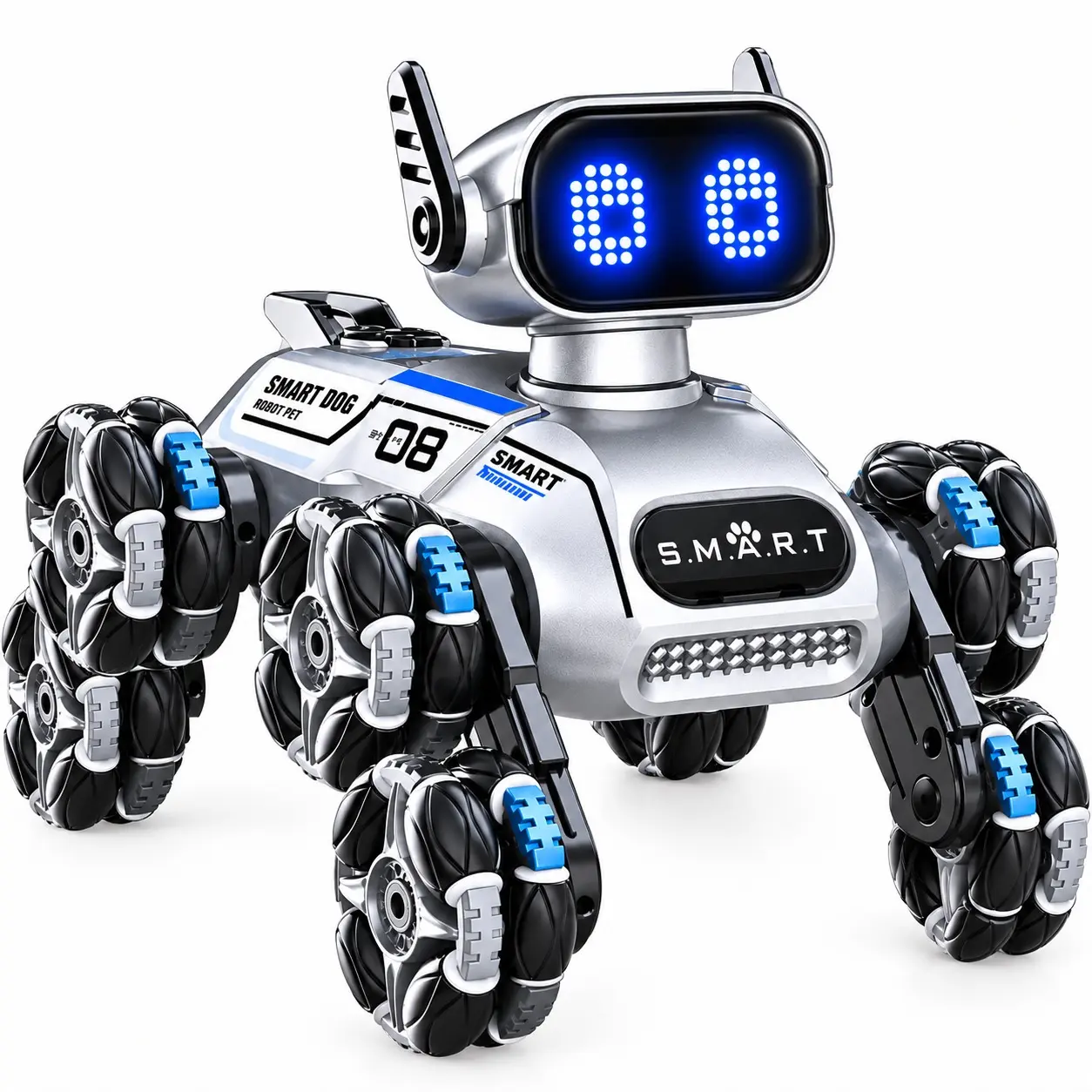 Remote Control Stunt Car 360 Rotation Drift Racing Toy with LED Lights