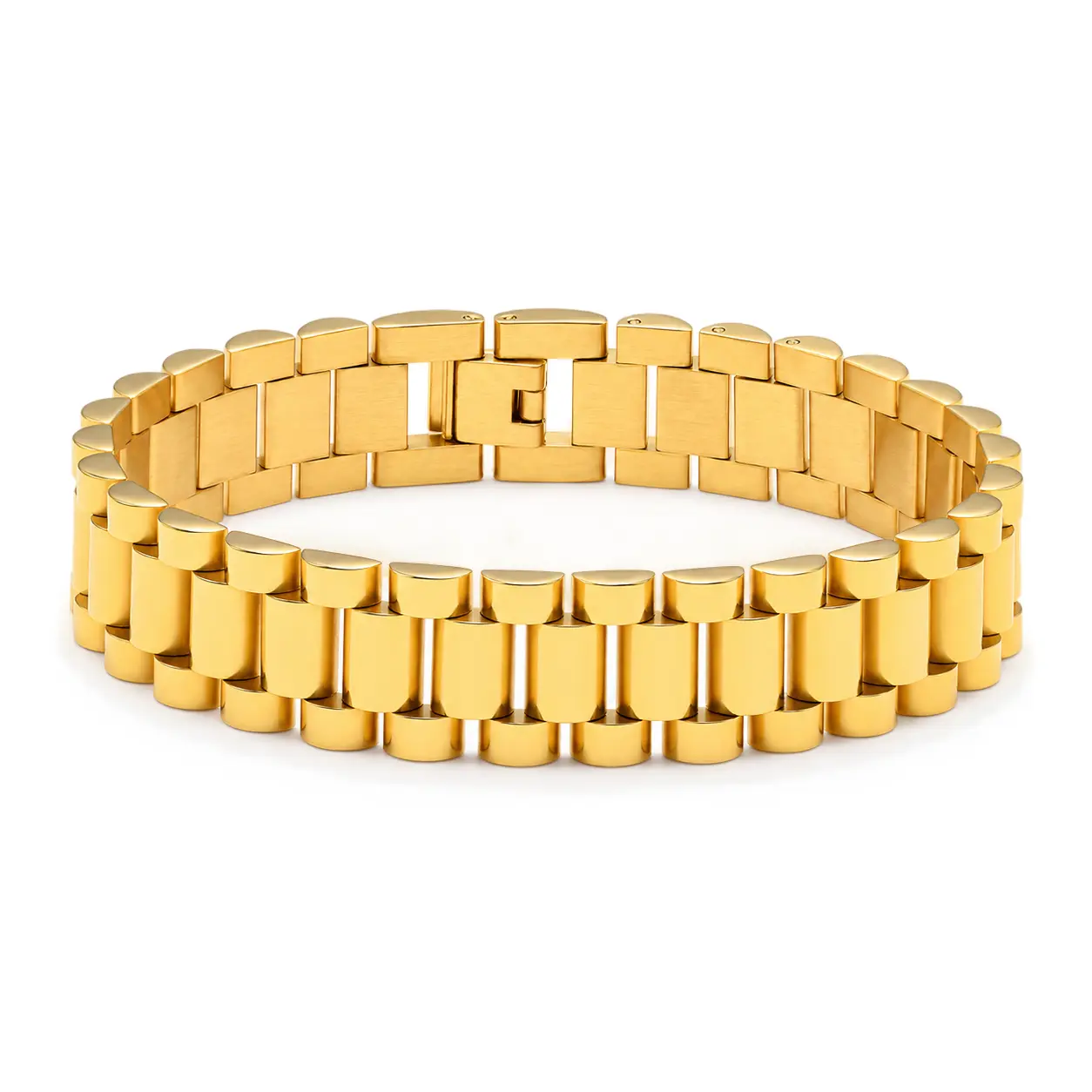 Link Bracelet for Women - Gold - 22 cm