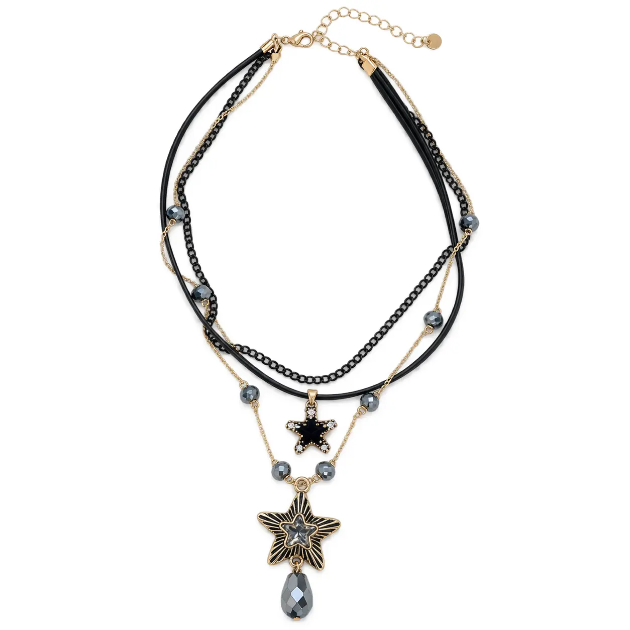 Vintage Style Geometric Necklace for Women with Alloy Chain and Pendant