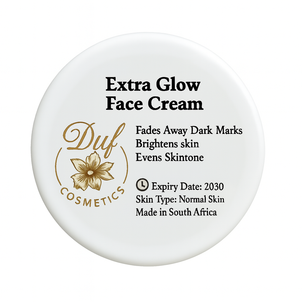 Duf Extra Glow Face Cream - Brightening Daily Dark Mark Remover