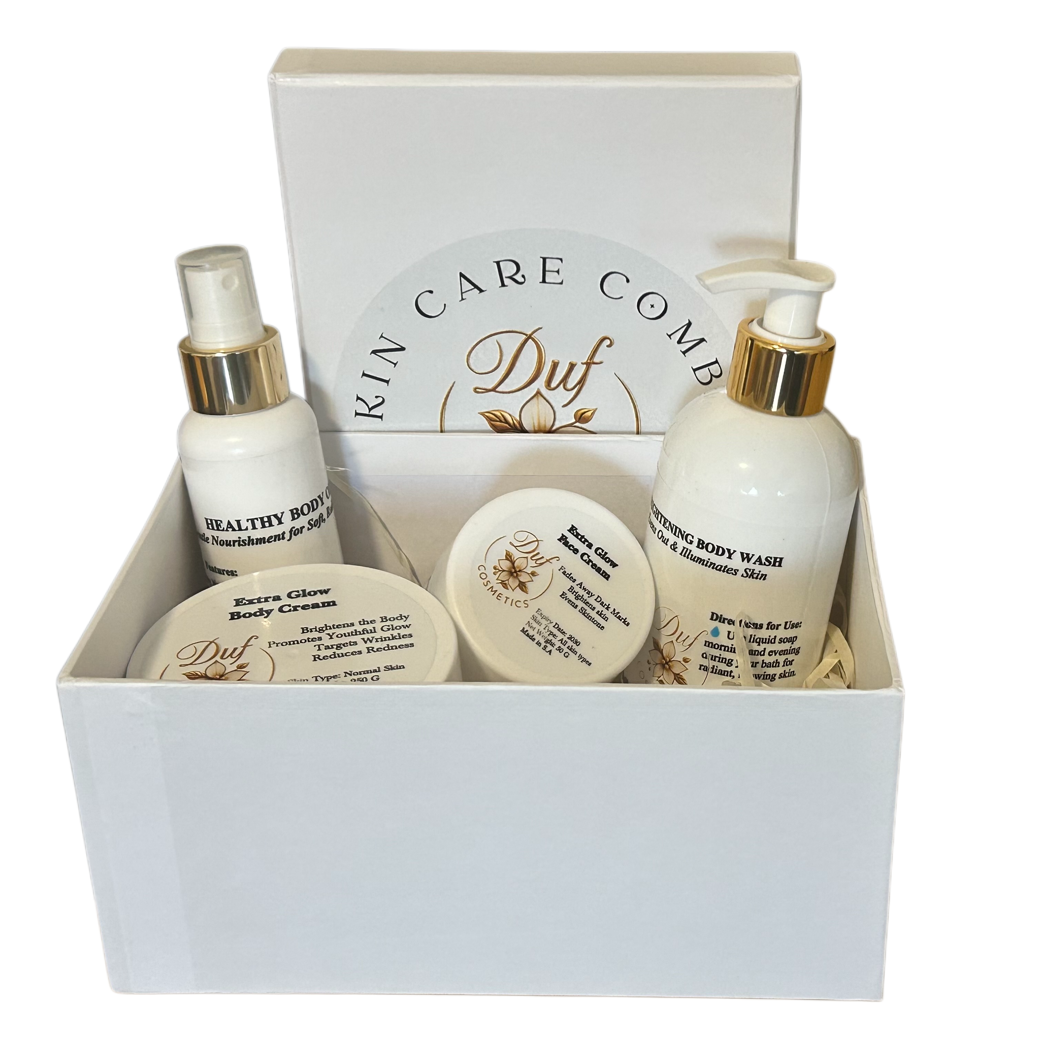 Duf Extra Glow Brightening Skin Care Set - Radiant Glow Kit